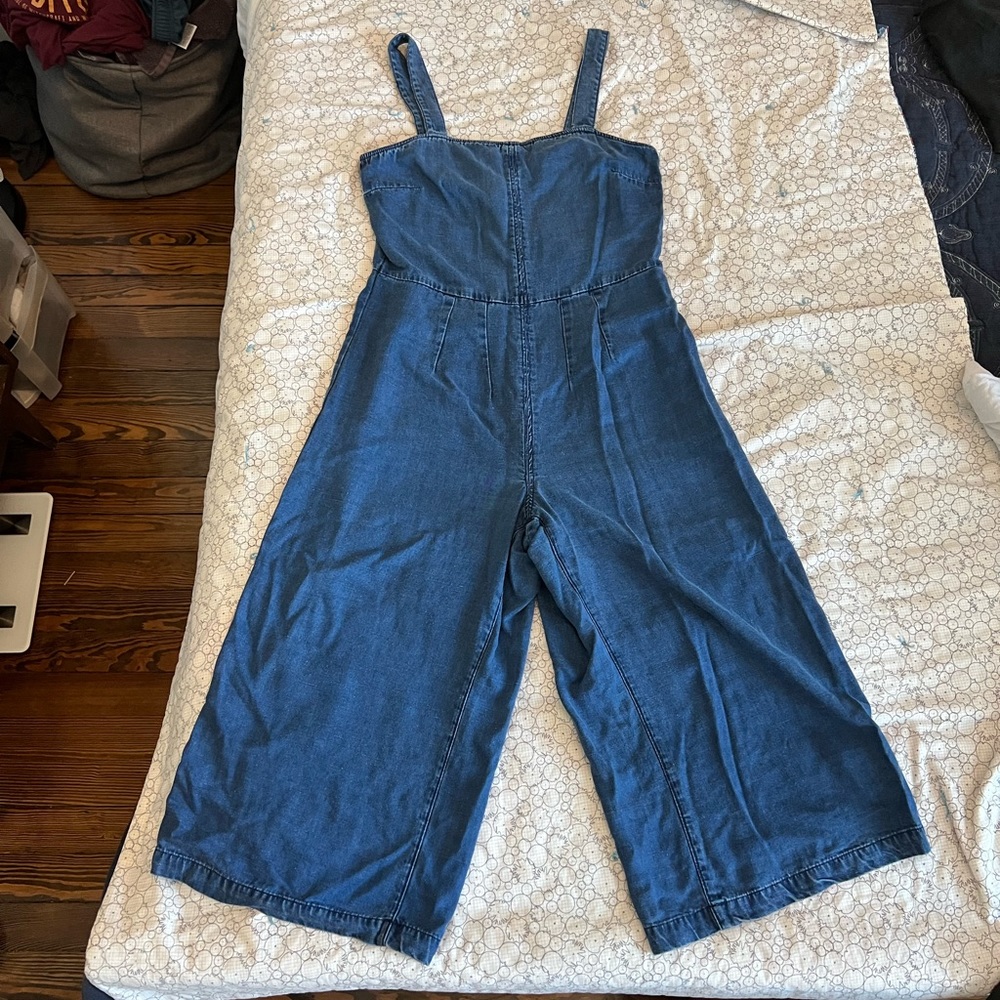 Vintage Gap denim wide legged jumpsuit Sz Xs